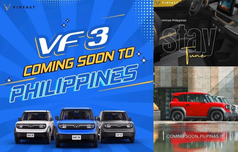 Sau màn ra mắt gây sốt tại Việt Nam, VinFast VF3 chuẩn bị được mở bán tại Philippines